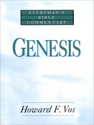 cover image of Genesis- Everyman's Bible Commentary